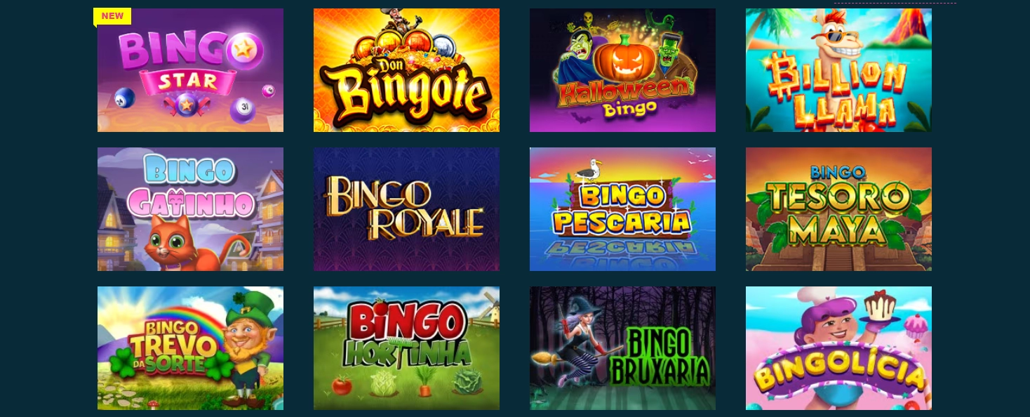 Bingo de cassino online brasileiro Booi