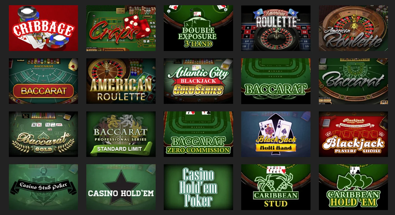 Melhores Jogos de Mesa no Booi Cassino Online